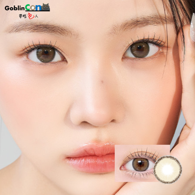 [日拋特薄][防UV] LENSSIS 1 Day SAND Mega BEIGE 日拋彩妝隱形眼鏡｜每盒10片