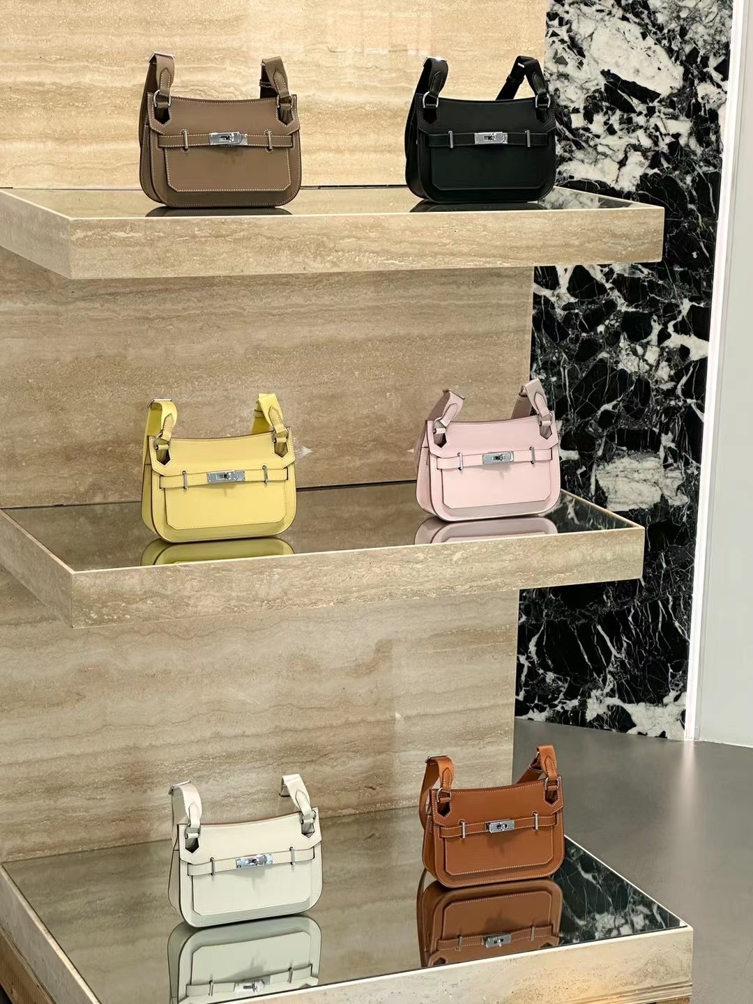 牛皮 迷你吉普賽/凱利釦郵差包(6色)