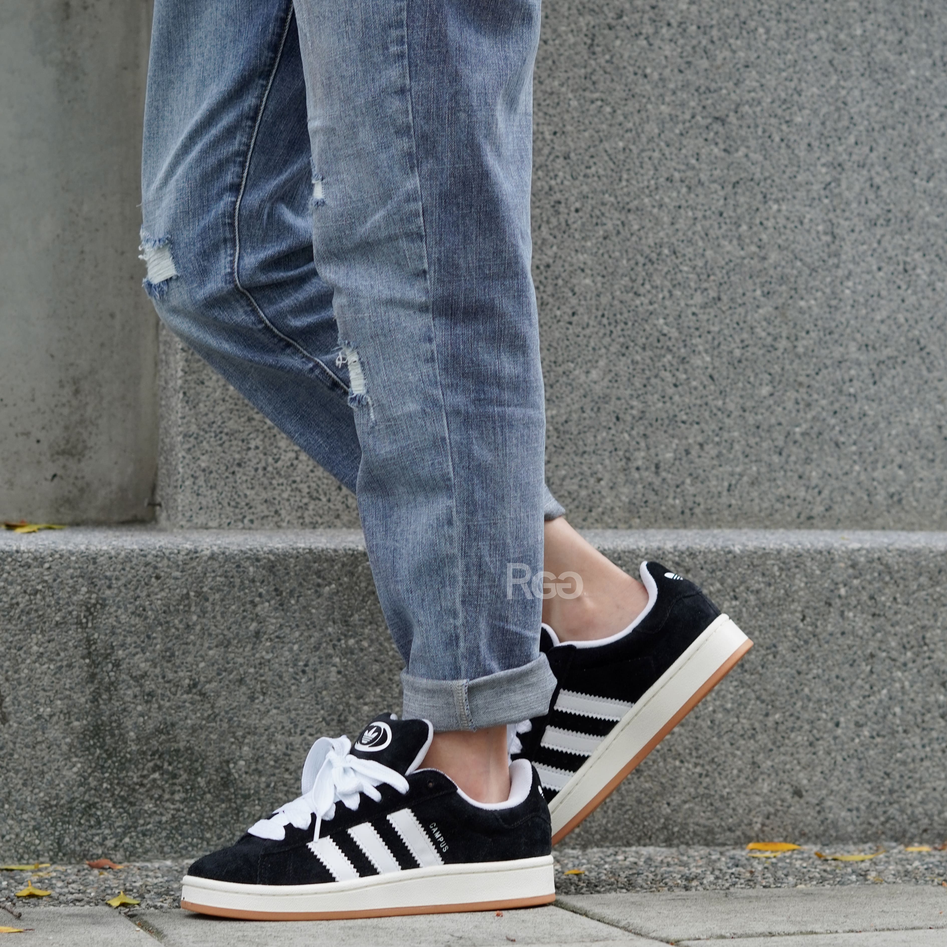 Adidas Campus 00s 焦糖底麵包鞋BLACKPINK Lisa 著用款(HQ8708)