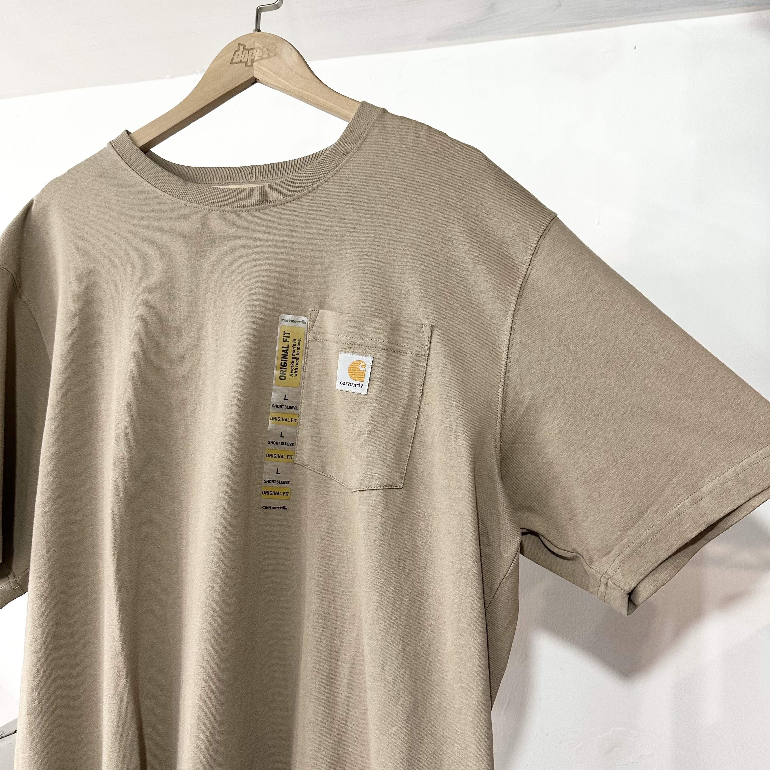 Carhartt Pocket K87 Tee DES色