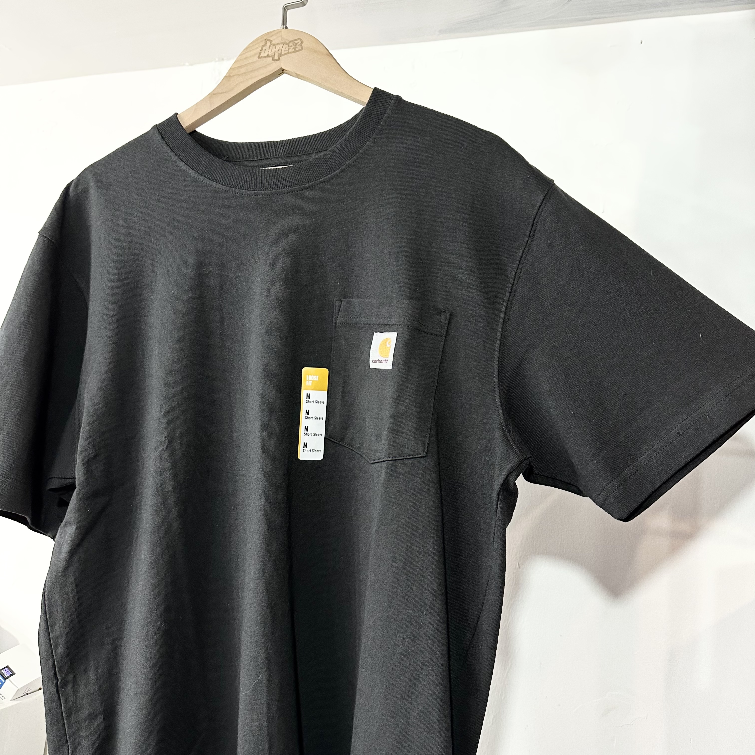 Carhartt Pocket K87 Tee BLK色