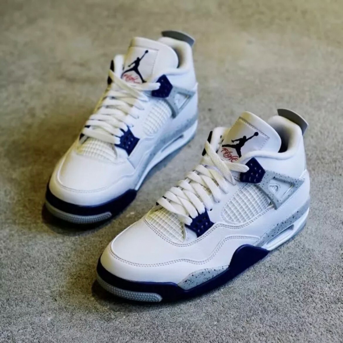 Nike Air Jordan 4 Midnight Navy 白藍 午夜藍 AJ4 DH6927-140