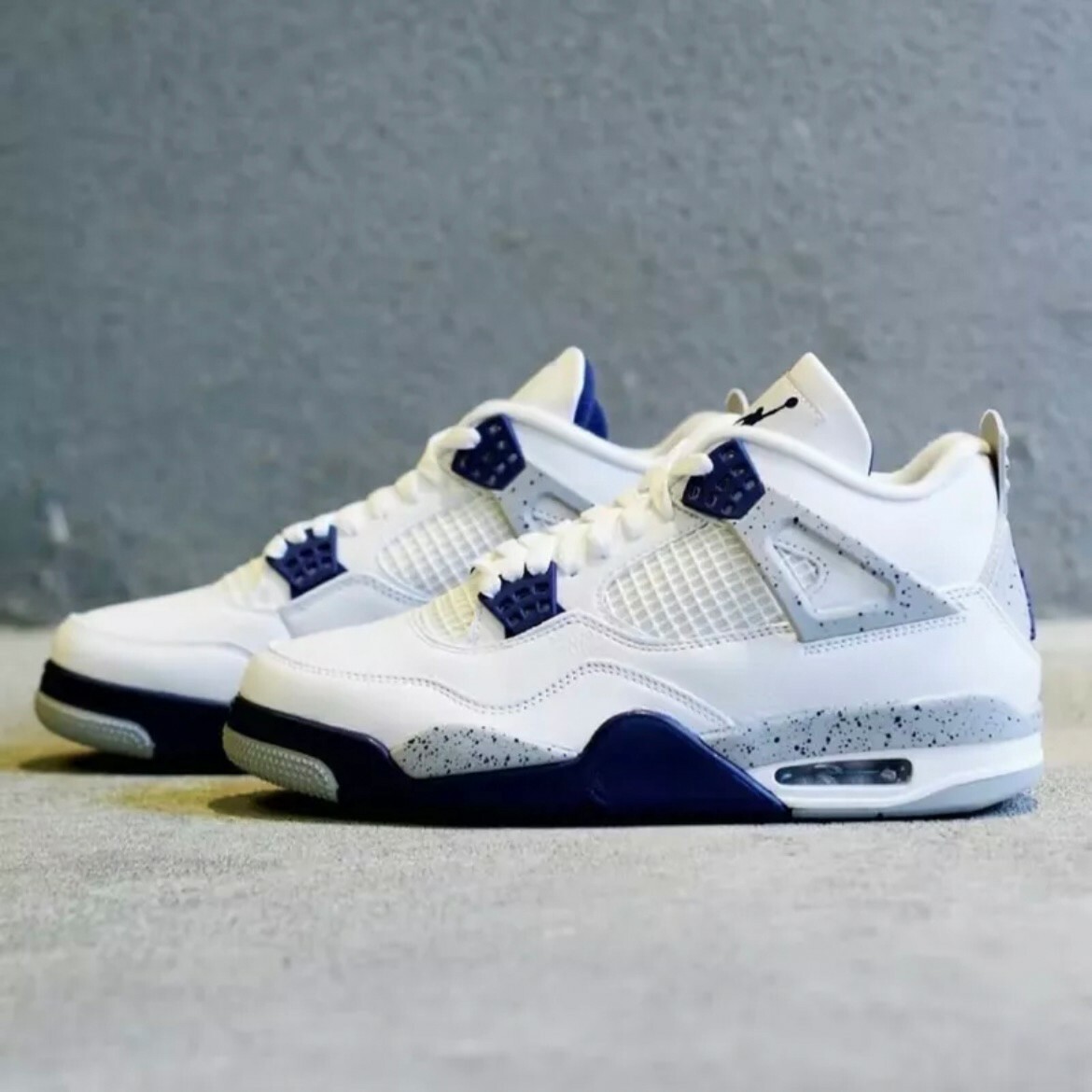 Nike Air Jordan 4 Midnight Navy 白藍 午夜藍 AJ4 DH6927-140
