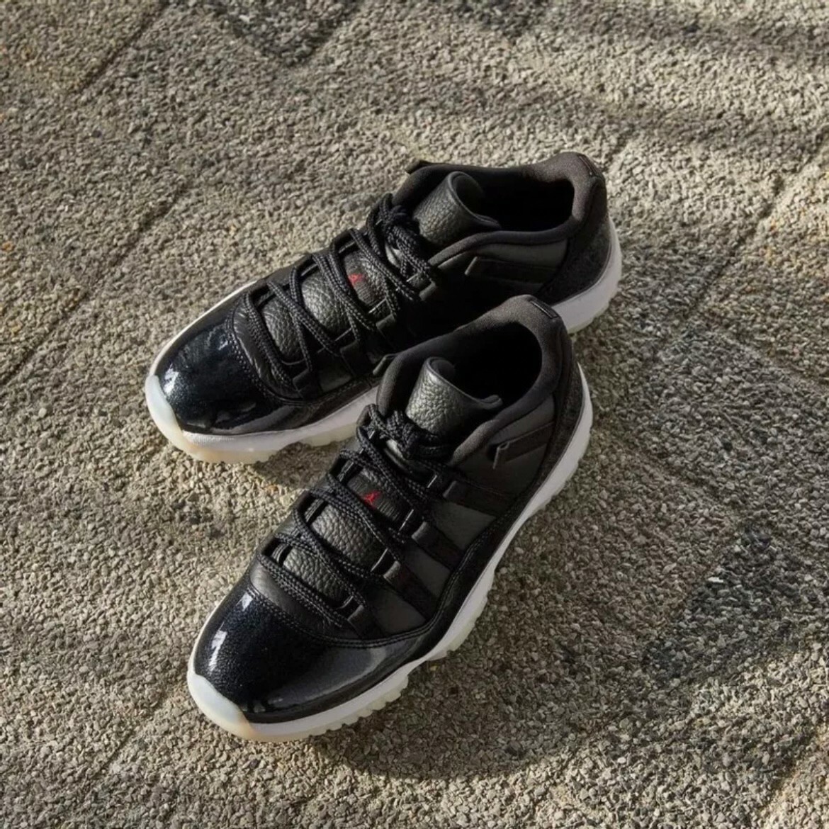 Nike Air Jordan 11 Retro Low 72-10 黑色 漆皮 大魔王 AV2187-001