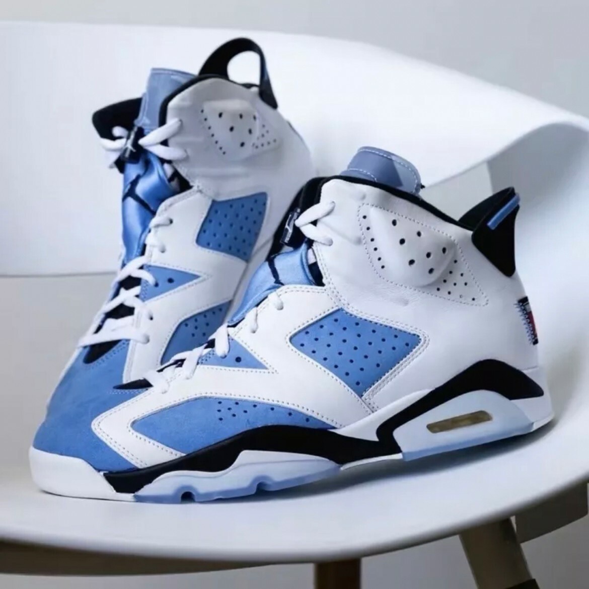 Nike Air Jordan 6 University Blue 大學藍 白藍 男鞋 CT8529-410