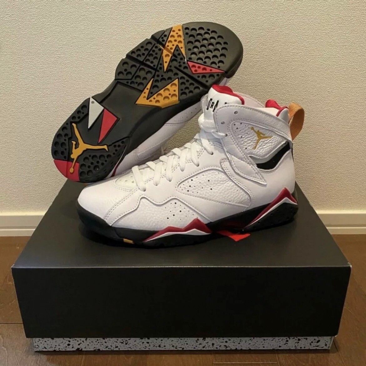 Nike Air Jordan 7 Cardinal 白紅 全白 紅衣教主 男鞋 AJ7 CU9307-106