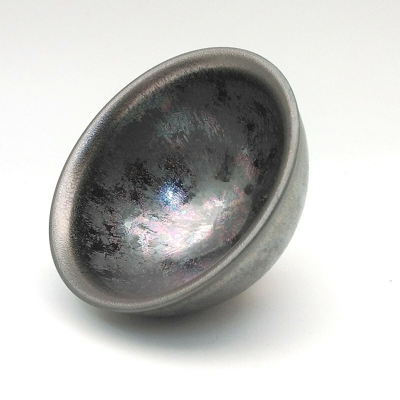 曜變虹彩金天目釉中杯【嚴選版】│收藏 典藏 珍藏 │原廠保證