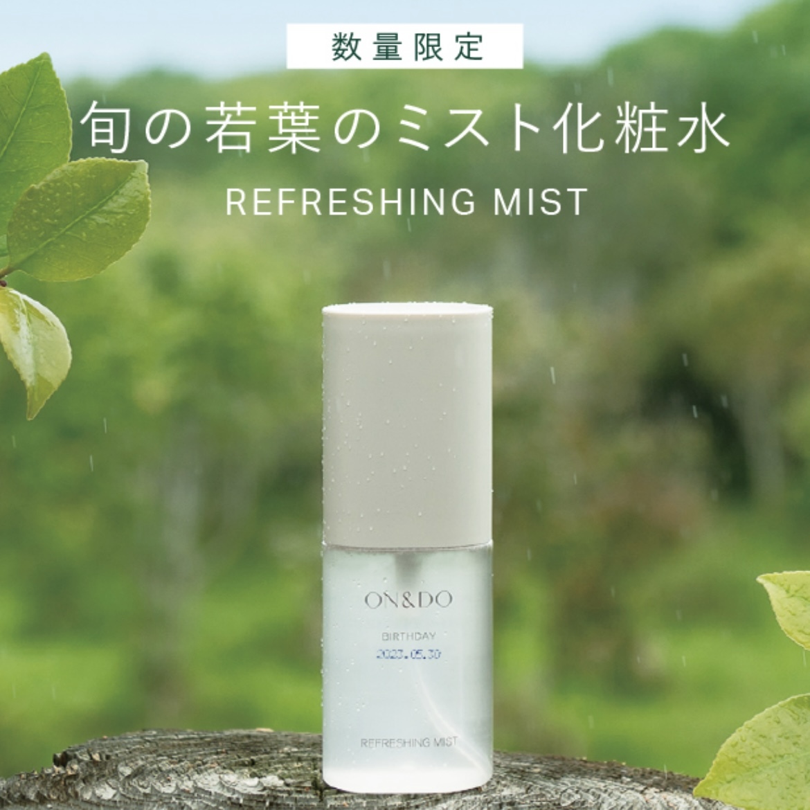 [限定] ON & DO Refreshing Mist 新鮮山茶花葉保濕噴霧 60ml