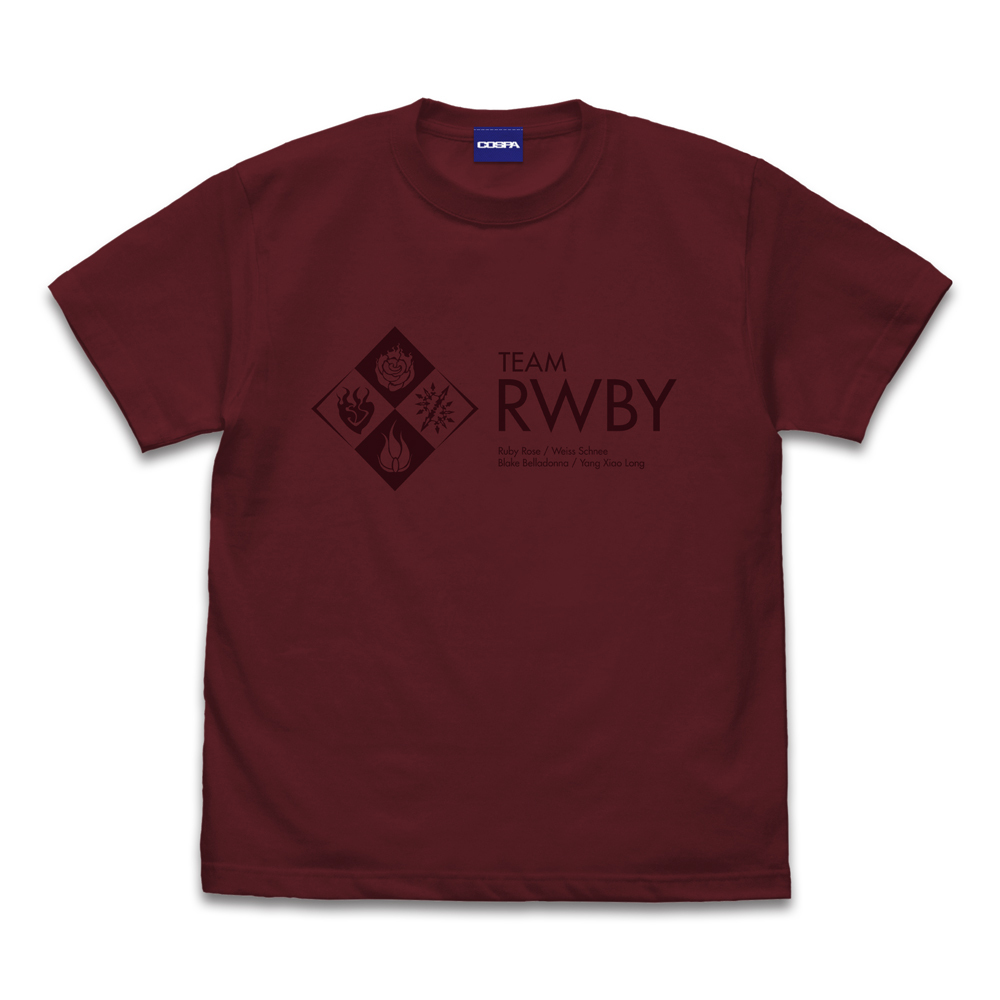 Cospa 0203 RWBY 氷雪帝国 ﾁｰﾑRWBY Tｼｬﾂ/BURGUNDY