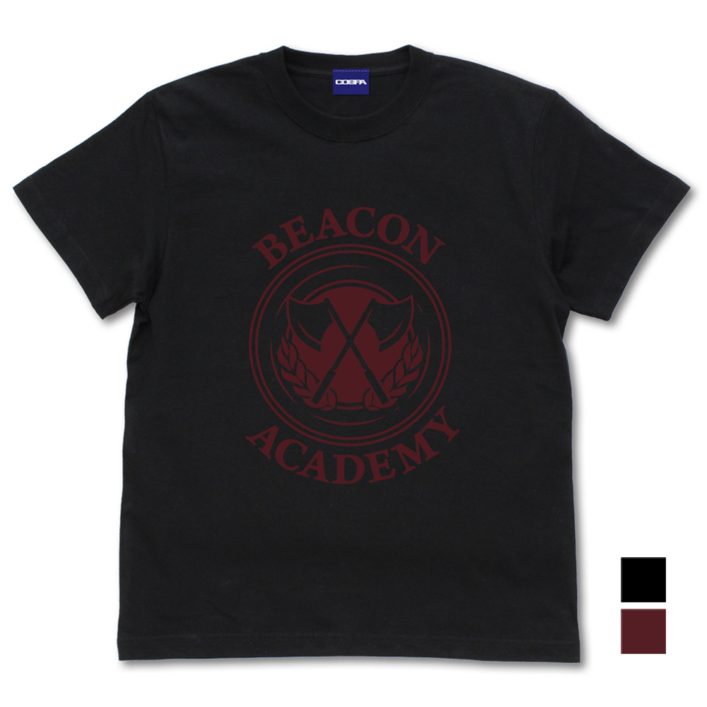 Cospa 0203 RWBY 氷雪帝国 ﾋﾞｰｺﾝ･ｱｶﾃﾞﾐｰ Tｼｬﾂ/BLACK