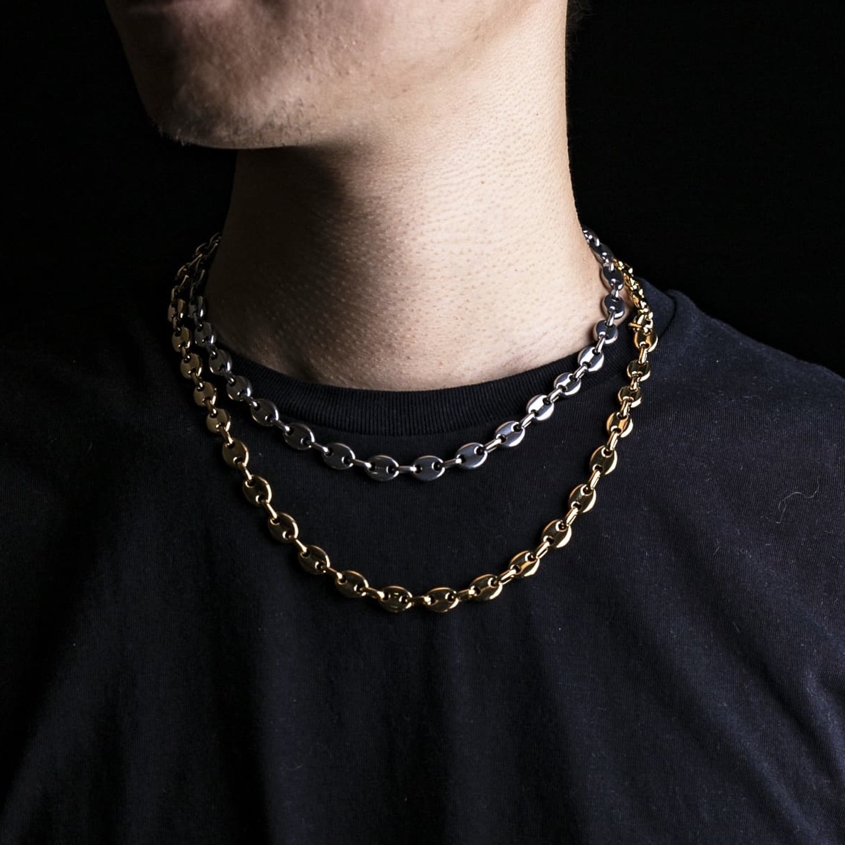 316L醫療鋼豬鼻項鍊