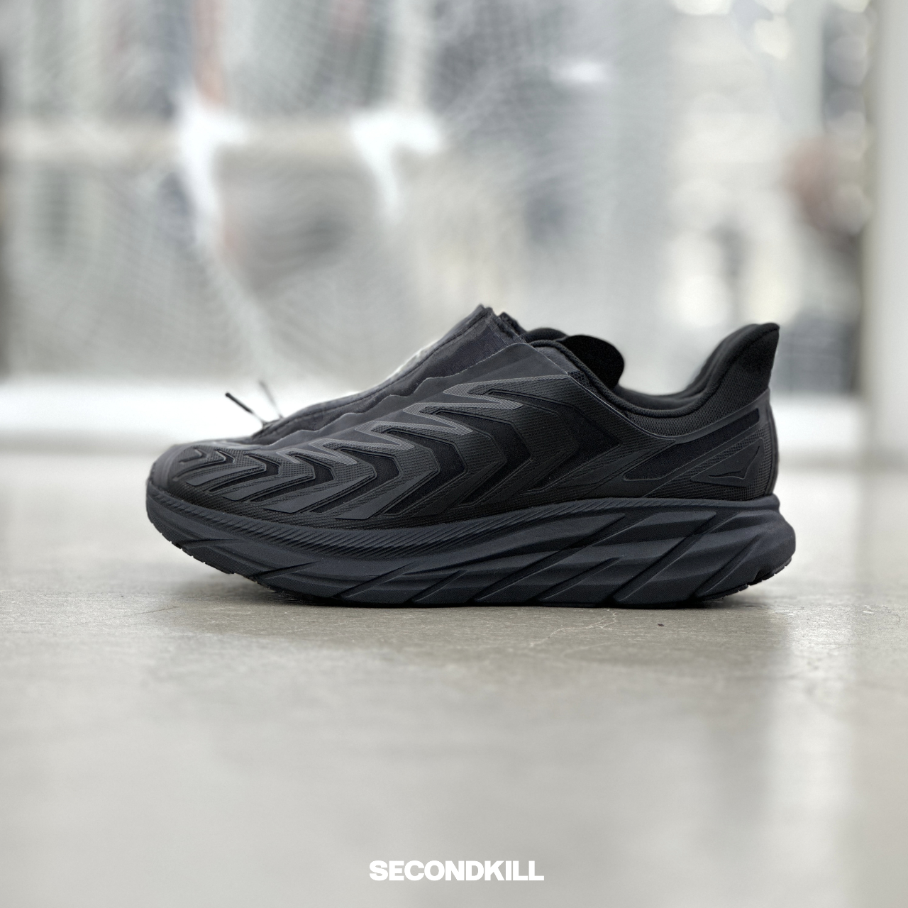 Hoka One One U Project Clifton Black