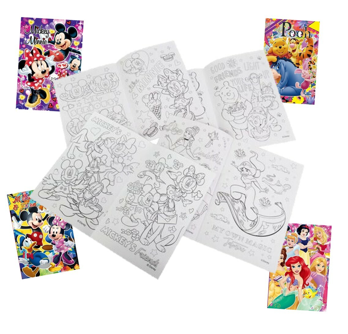 迪士尼米奇 - 填色畫冊 顏色簿-米妮(日本直送)