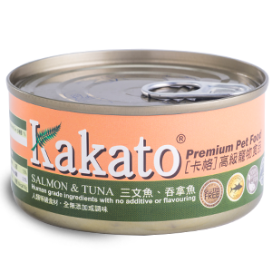 Kakato 卡格 -  三文魚+吞拿魚 Salmon & Tuna 70g