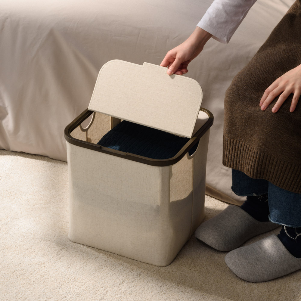 AKORE 正方形 此系列上蓋可兩段式掀開