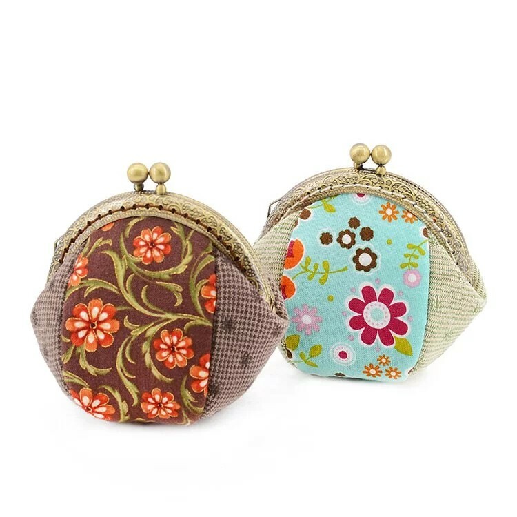 桃子形口金包（材料包｜附教學）