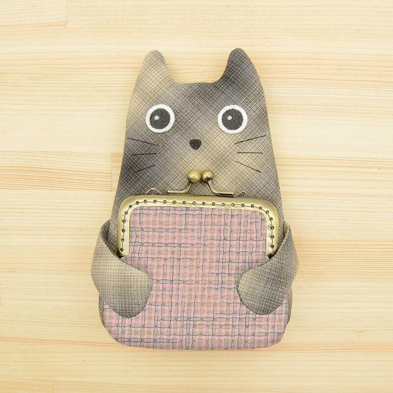 守財貓口金/拉鍊錢包（材料包｜附教學）