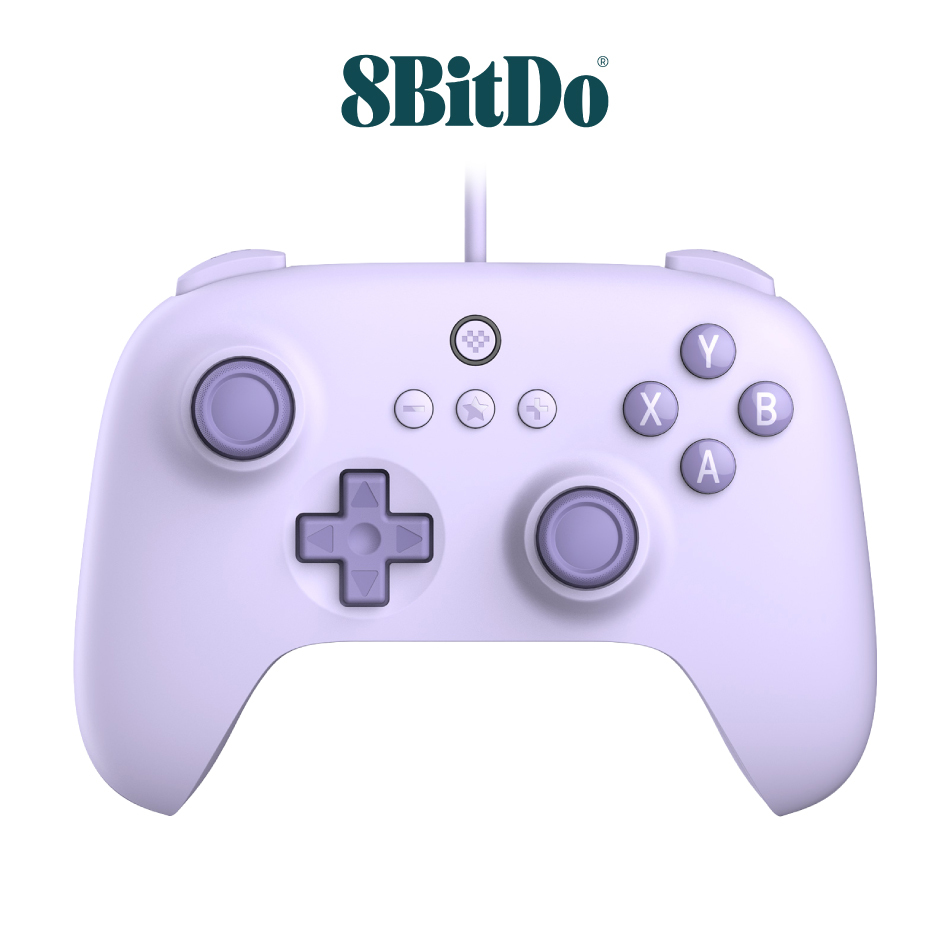 八位堂 8BitDo 獵戶座青春版有線遊戲手把 仙霞紫