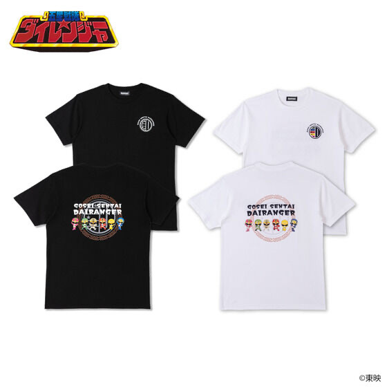 Pbandai 預訂2024/5月 五星戦隊ダイレンジャー　デフォルメ 五星戰隊 Tee