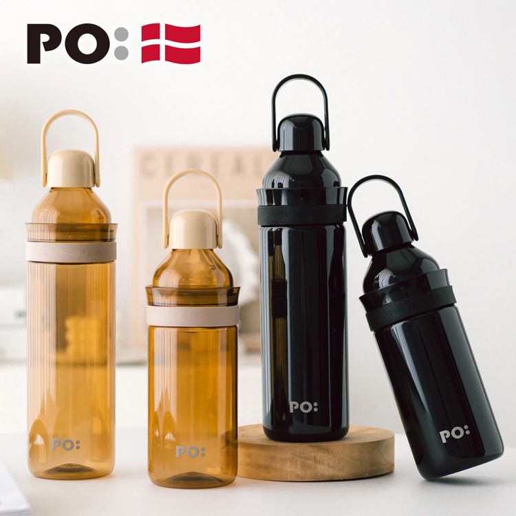 PO: 丹麥ODYSSEY輕量便攜雙蓋水瓶470ml/560ml(共2色)