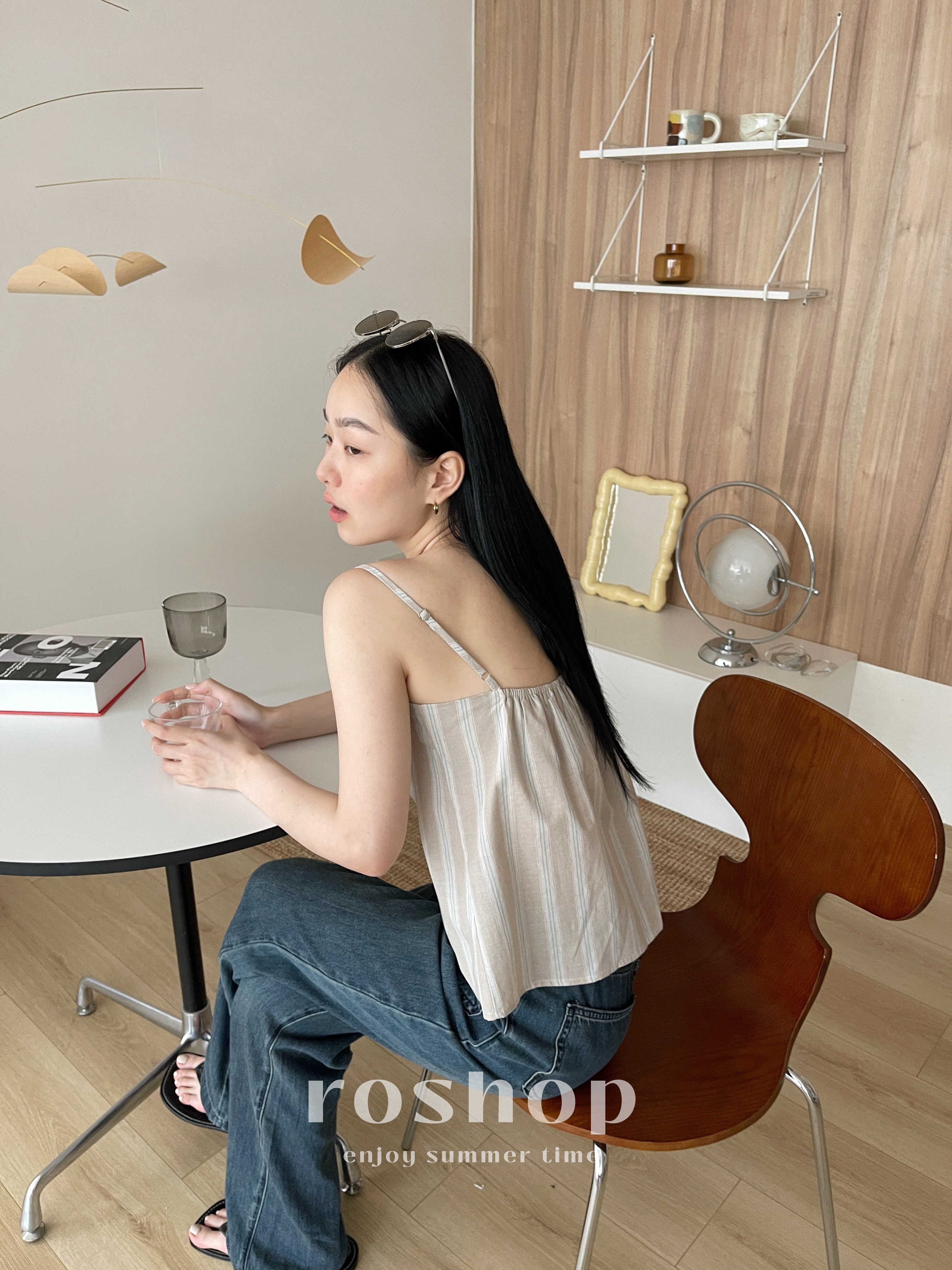 ROSHOP MADE!微醺PARTY!焦糖曲奇奶酥背心-2色