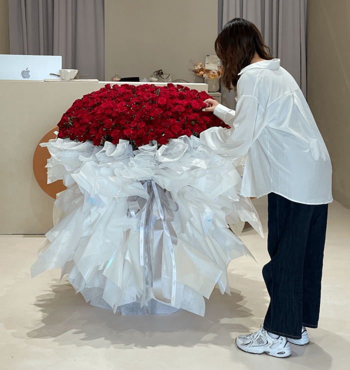 999朵玫瑰花束/國產玫瑰