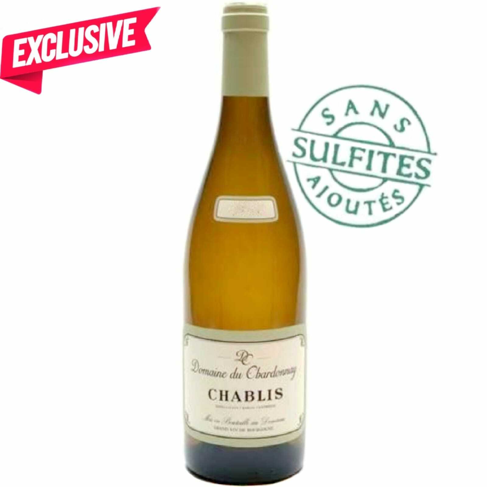 2022 Domaine du Chardonnay Chablis Sans Sulfites Ajoutes