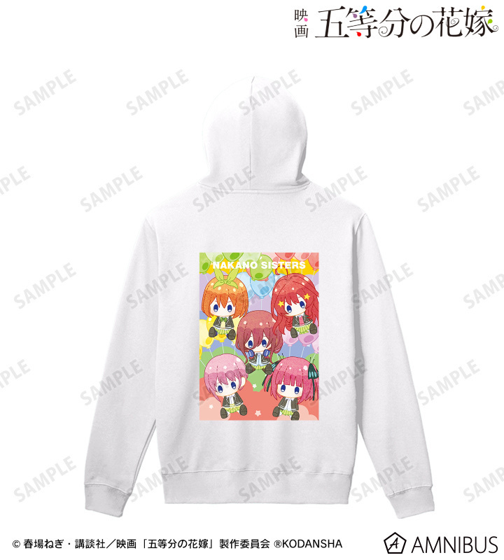 預訂2023/10月 五等分之花嫁 hoodie 有帽衛衣 集合popoon