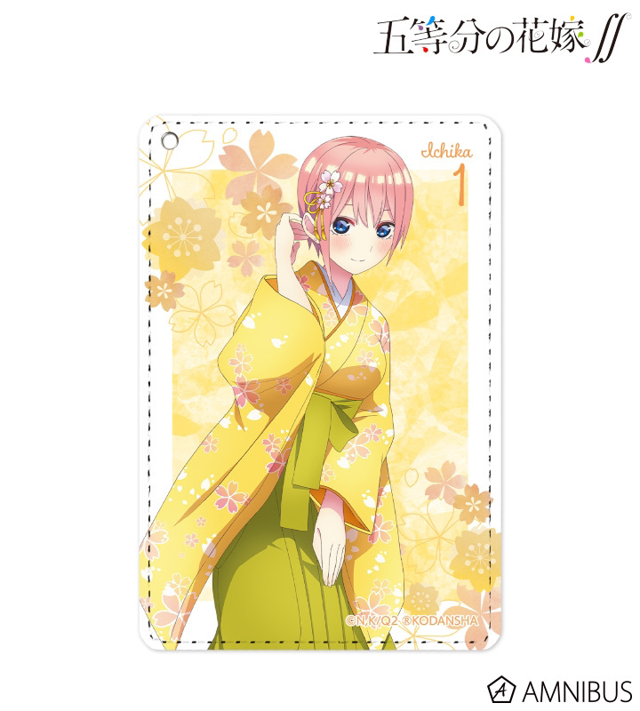 預訂2023/10月 五等分之花嫁 pass case 八達通套 櫻Ver