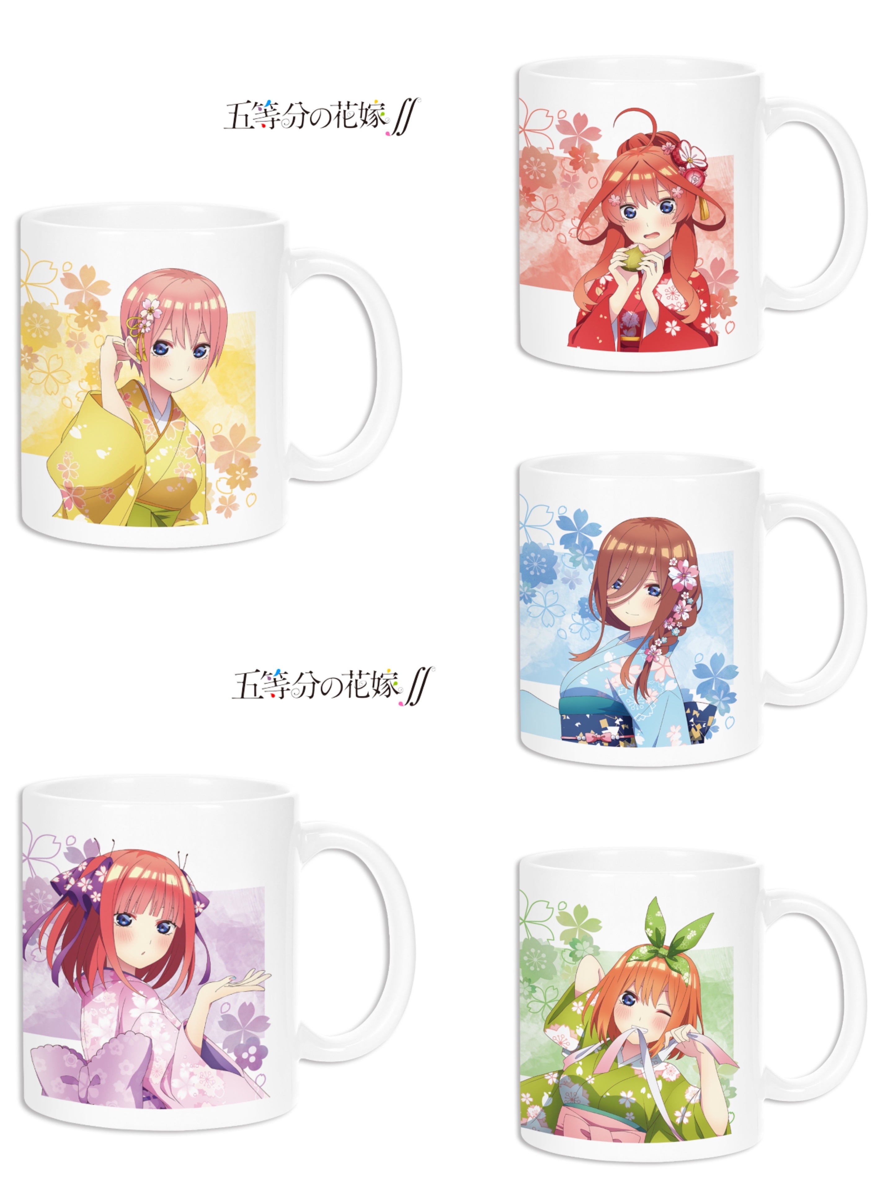 預訂2013/10月 五等分之花嫁 馬克杯 櫻Ver