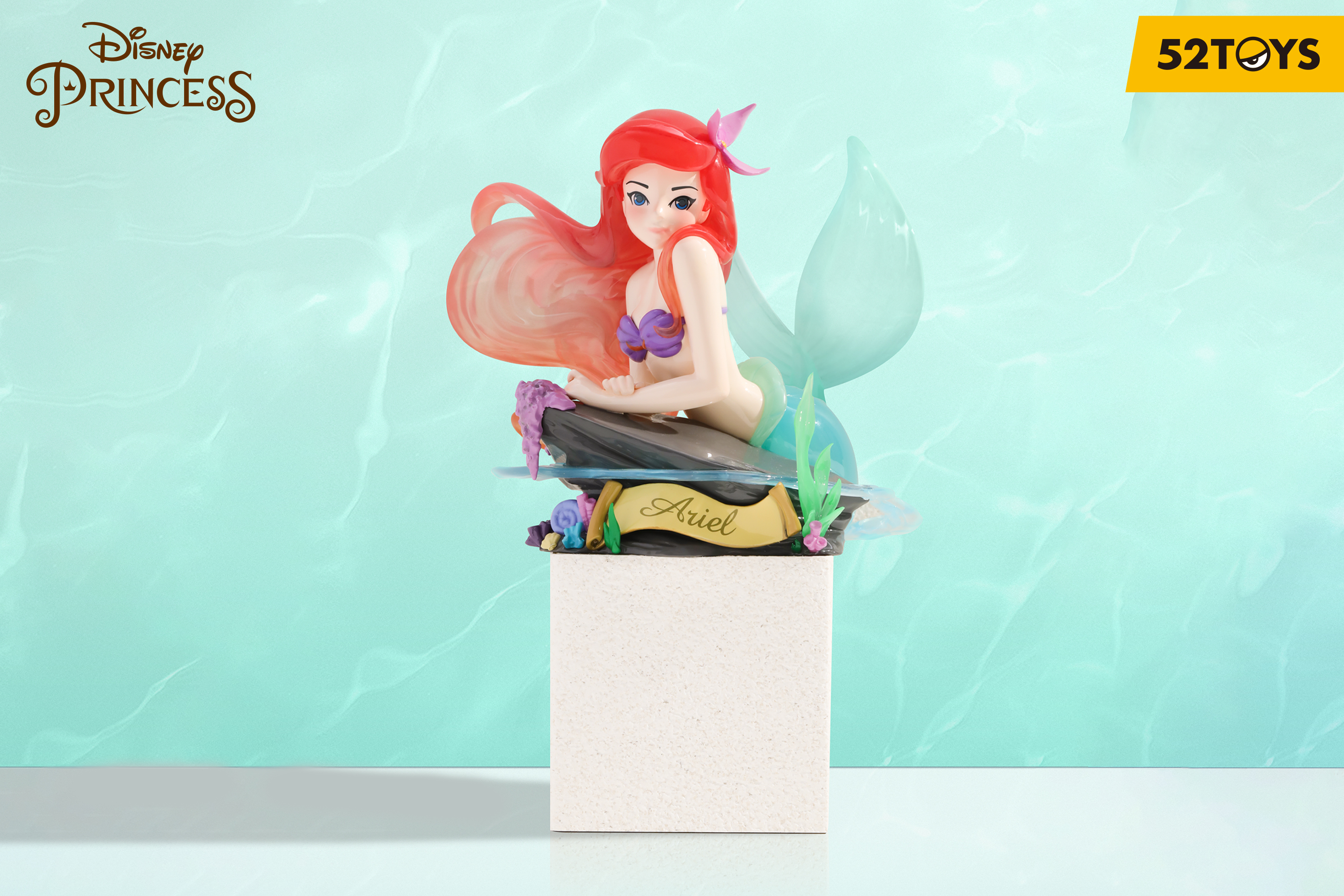 52TOYS迪士尼公主藝術映畫系列盲盒 (原盒6入)