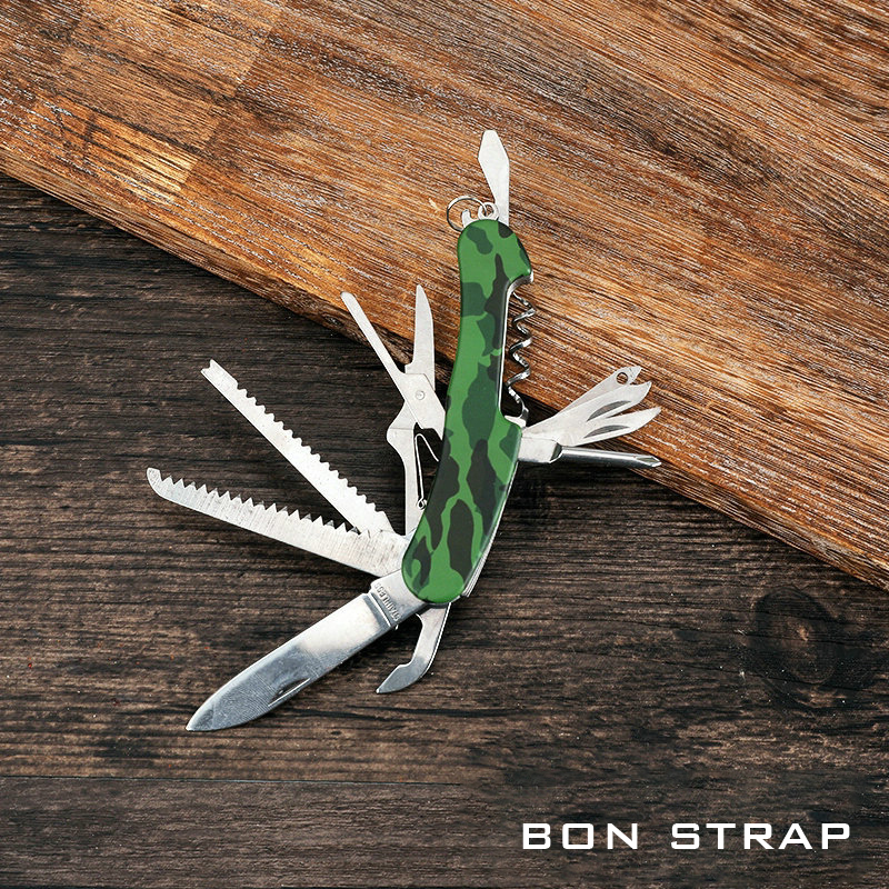 迷彩多功能摺疊刀