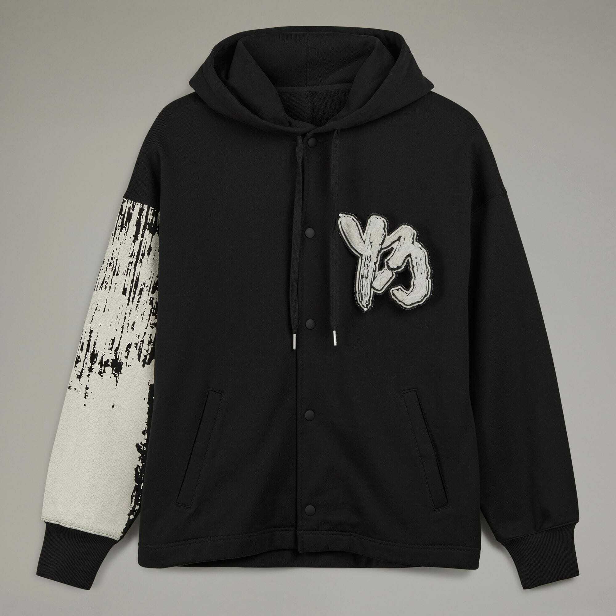 Y-3 GFX LOGO FT HDY 連帽夾克- 全黑】 Y-3 GFX LOGO FT HDY 連帽夾克- 全黑】