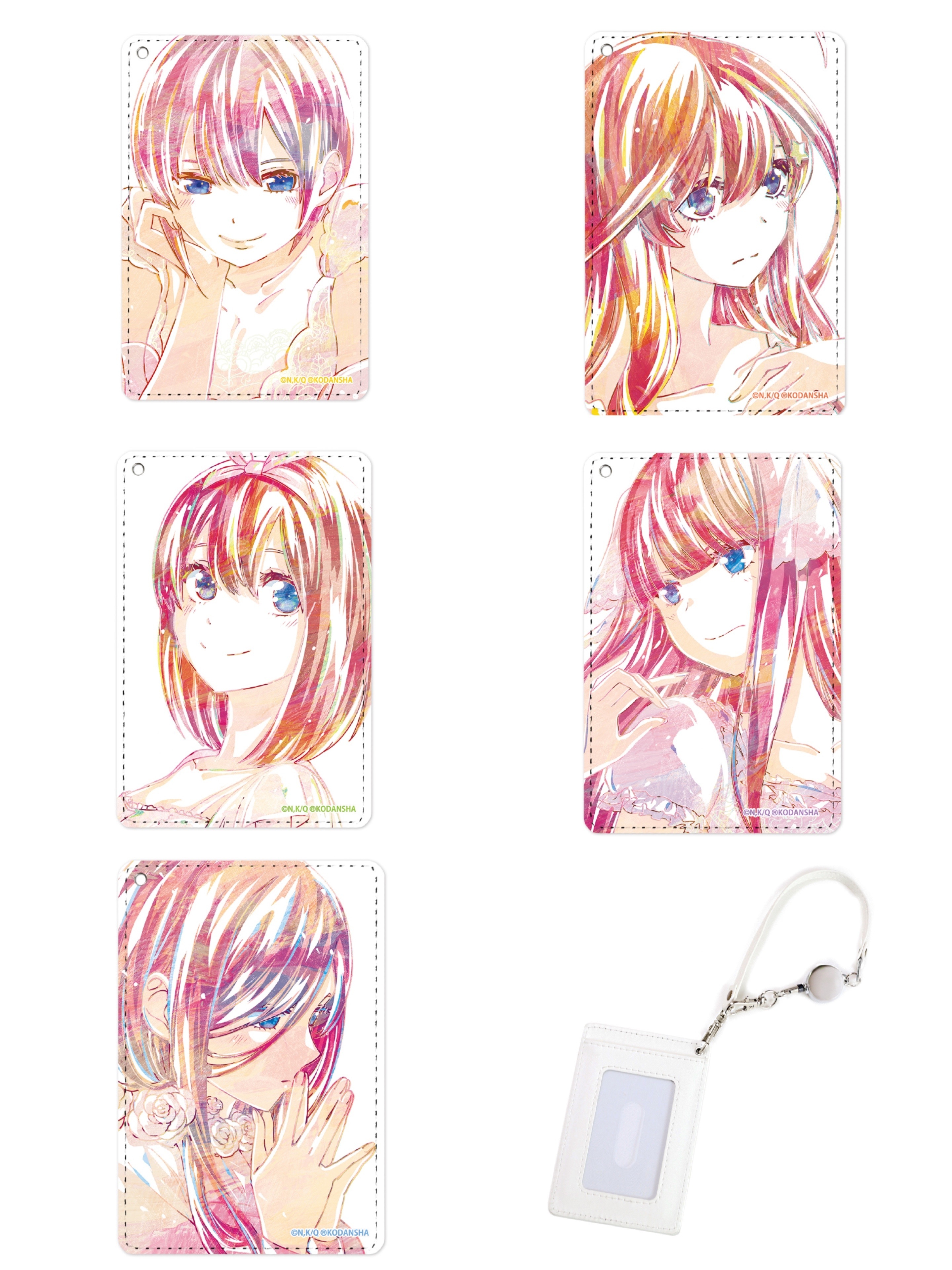 預訂2023/10月 五等分之花嫁 pass case 八達通套 Ani-Art 1 Vol.2