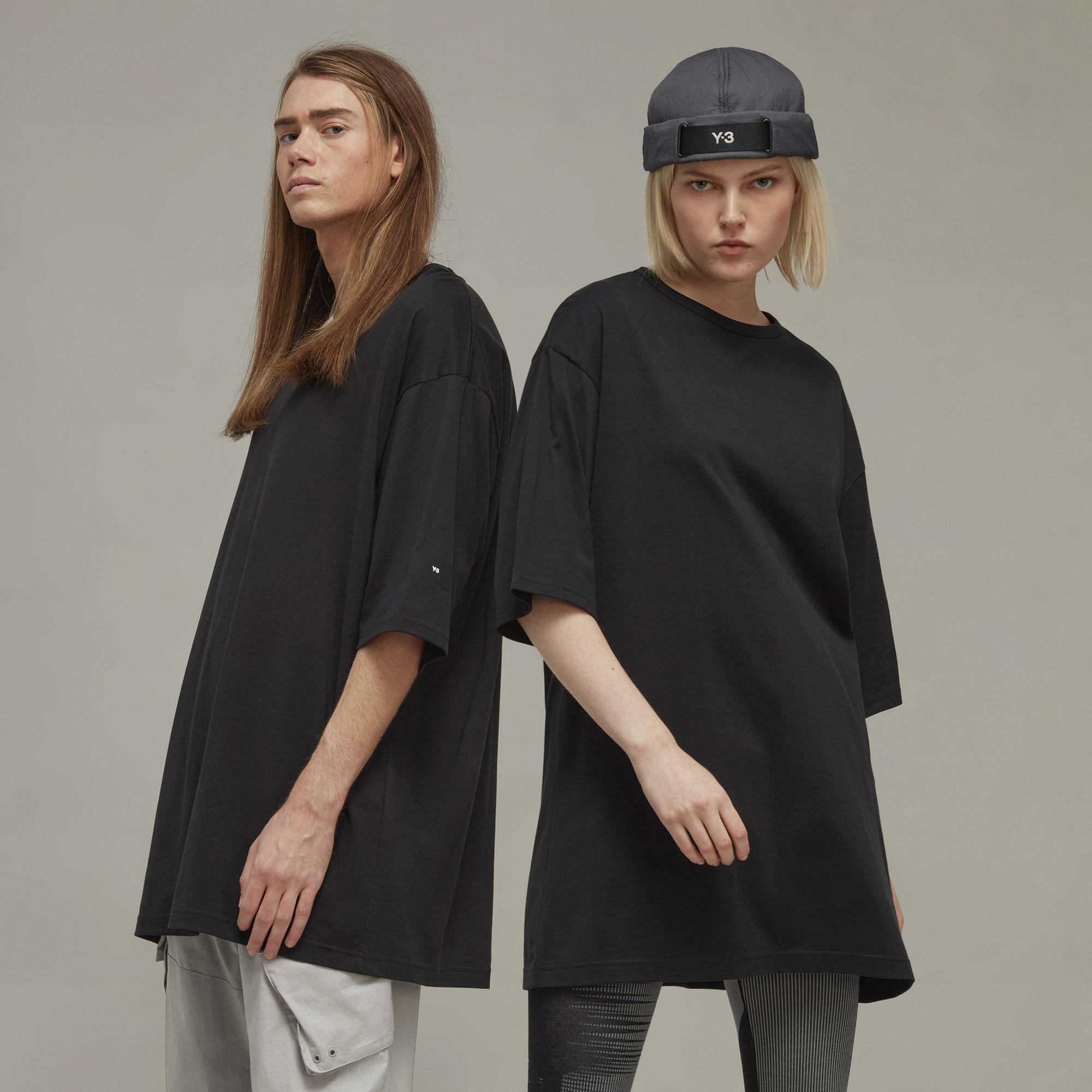 【 Y-3 BOXY TEE 寬版短TEE - 黑 】