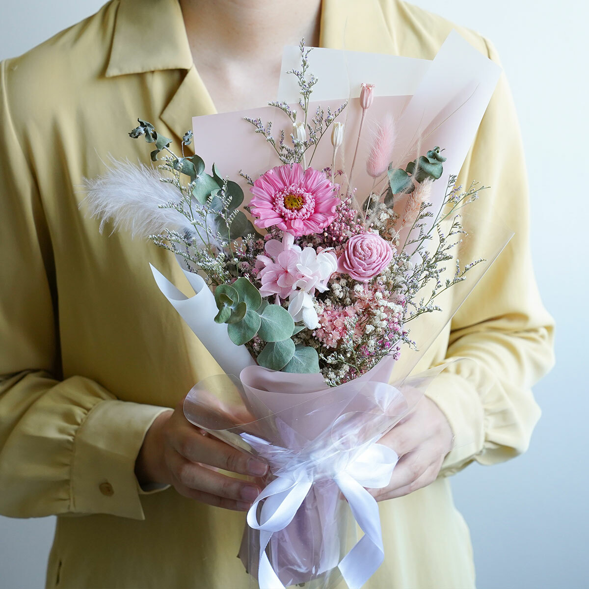 星空粉畢業花束,向日葵畢業花束,台北畢業花束推薦,向日葵花束推薦,畢業花束推薦