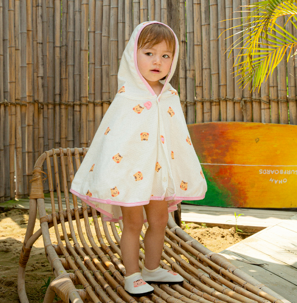 Dot to Dot 圓圓臉系列-透氣斗篷