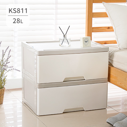 真心良品聯府KEYWAY KS-811 特大好運抽屜整理箱(寬型)