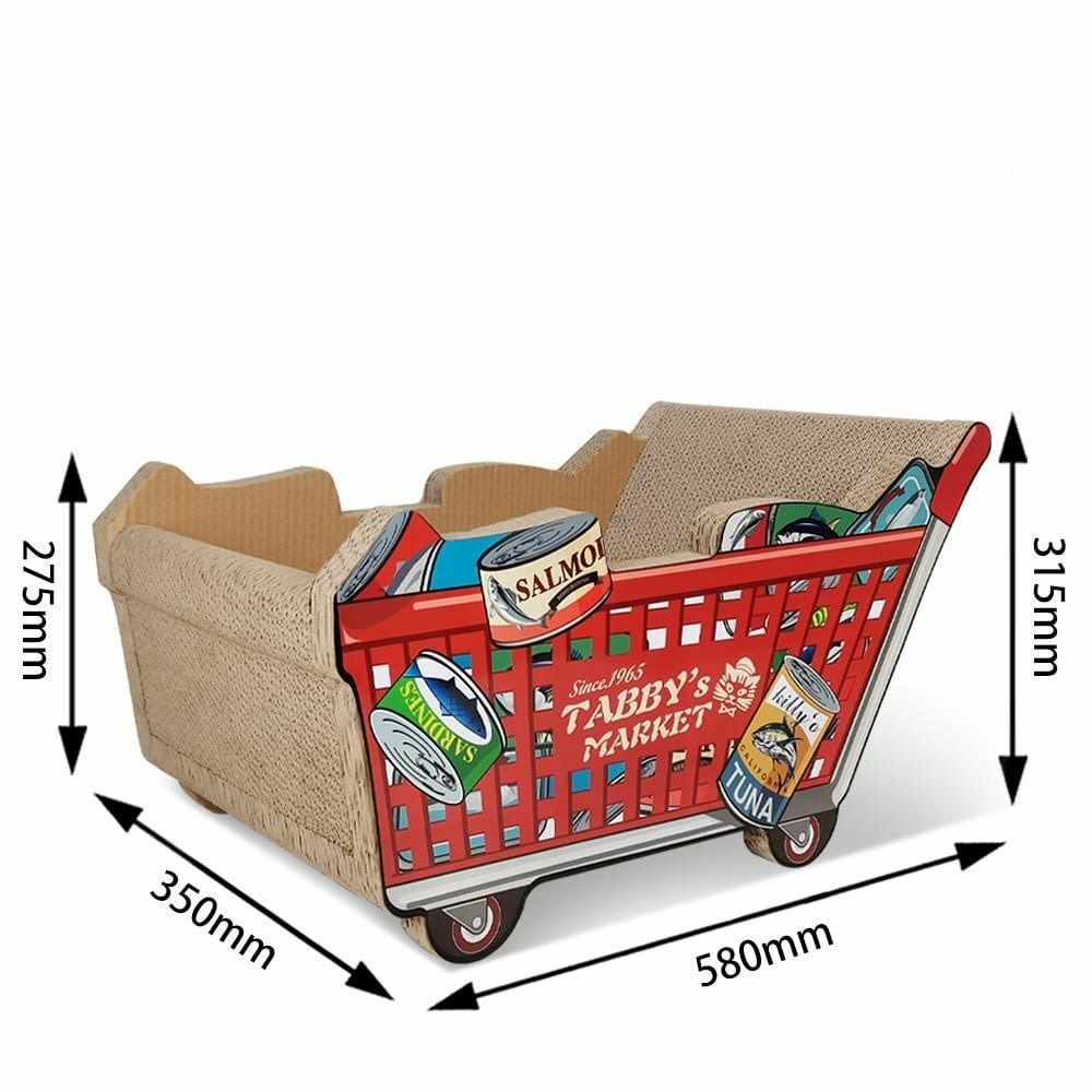 Supermarket Shopping Cart Cat Scratchers