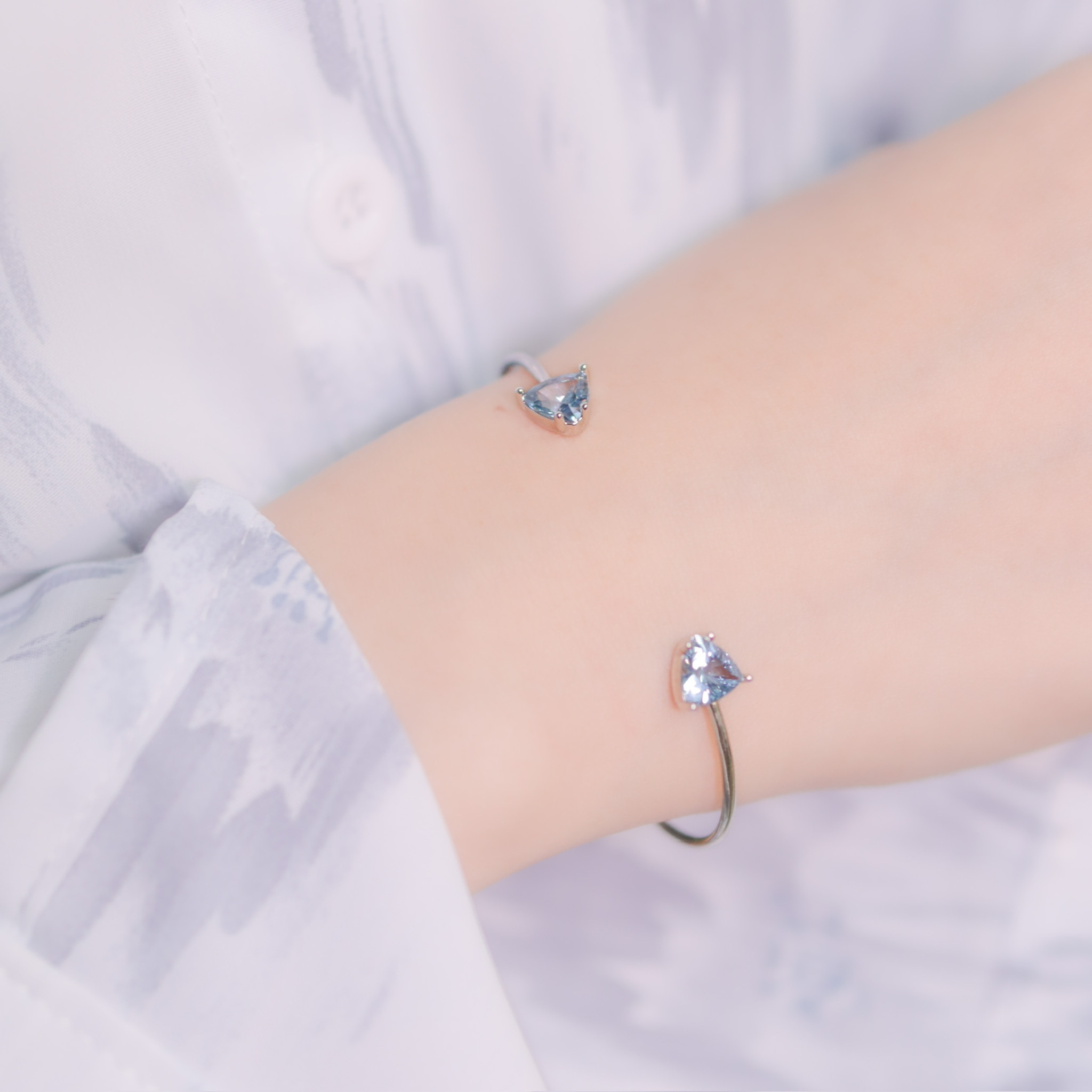 | 925 Silver・ White Gold | No Complication Bracelet |BR0643 |