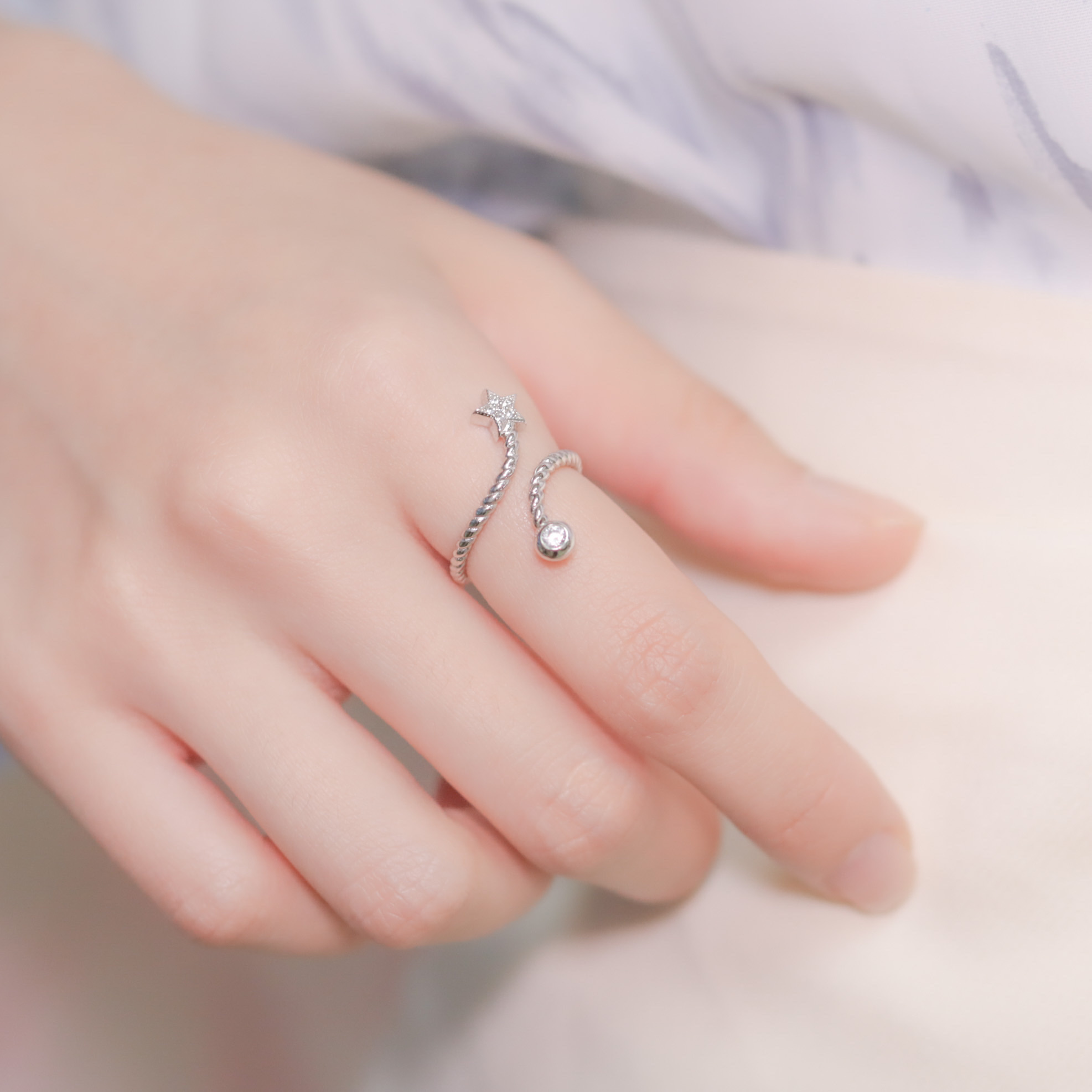 | 925純銀 | 星星跳動戒指 | RI0400 |