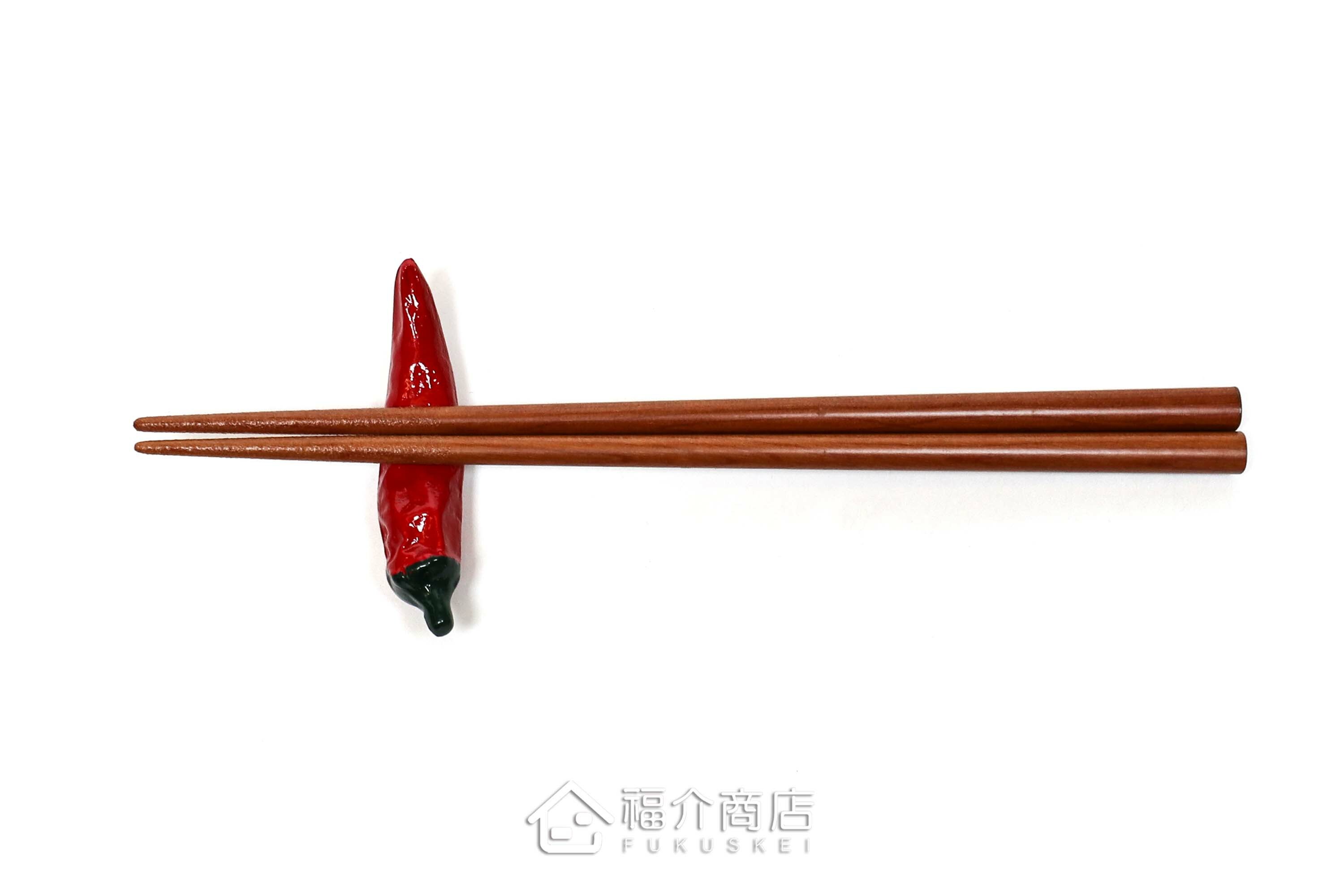 放置筷子用的紅色辣椒造型筷架