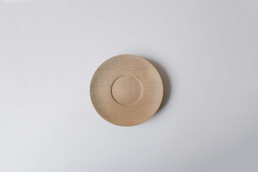 +g IFUJI-Delft plate S gray vegetable dye