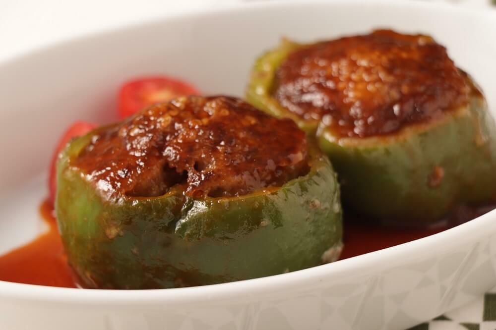 鎌田醬油,在家居酒屋,青椒鑲肉,下酒菜