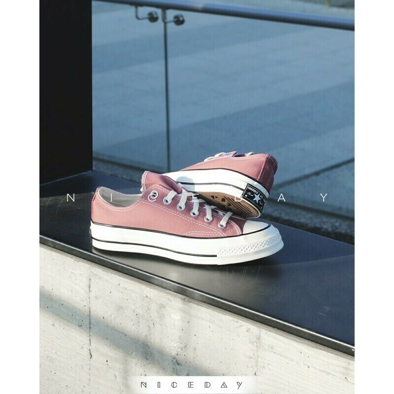 【 零碼出清 】 CONVERSE 1970 低筒 豆沙色 女款 帆布鞋 復古 匡威 168515C