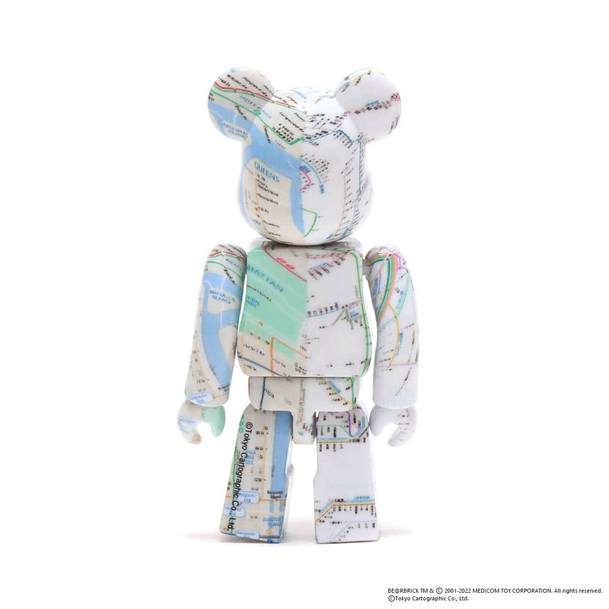 APAIR】BE@RBRICK x atmos SUBWAY 地鐵100%&400% 500% 庫柏力克熊