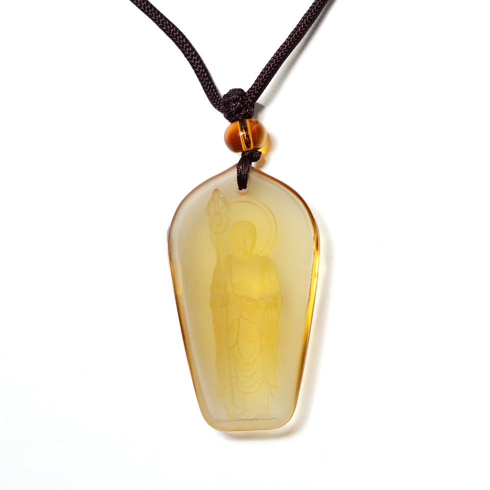 琉璃佛像吊咀 (頸鍊) 地藏菩薩｜ 黃財神｜ 大黑天｜ 藥師佛｜白度母｜文殊菩薩｜綠度母