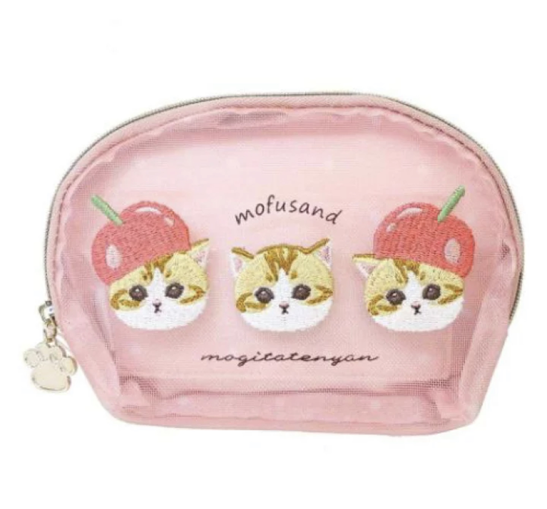 預訂 mofusand 化妝袋 拉鏈袋 （全3種）