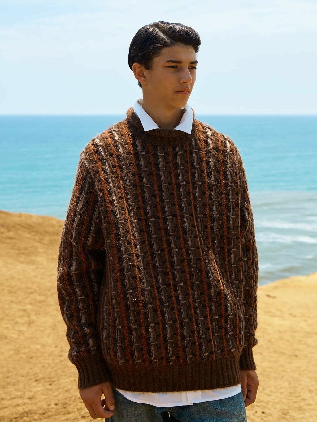 【Evistub】22FW 安哥拉山羊毛混紡針織毛衣