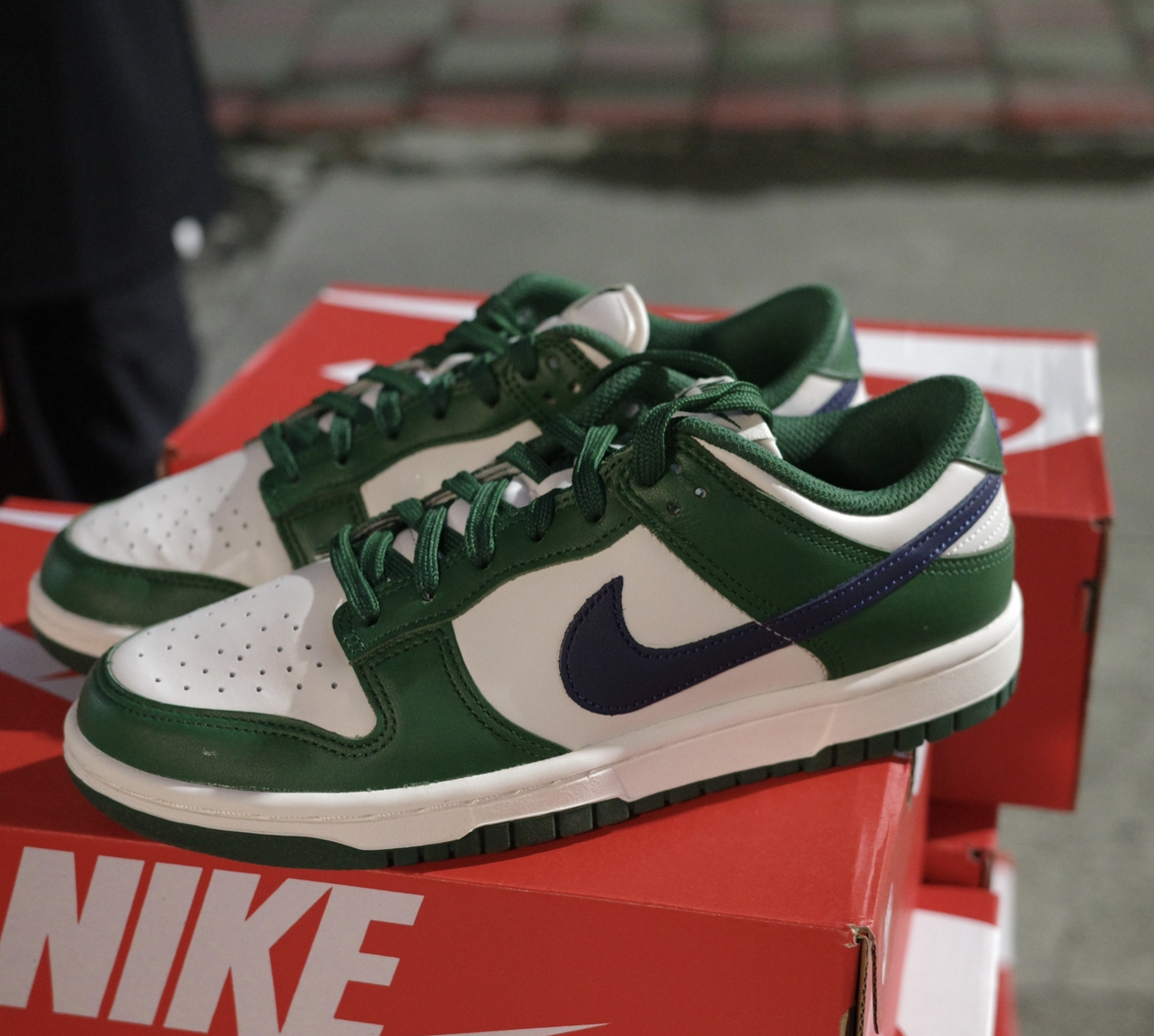 NIKE DUNK LOW GORGE GREEN 白綠午夜藍DD1503-300